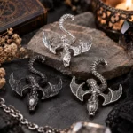 10PCS Antique Winged Dragon for Beadable Pens & DIY Crafts