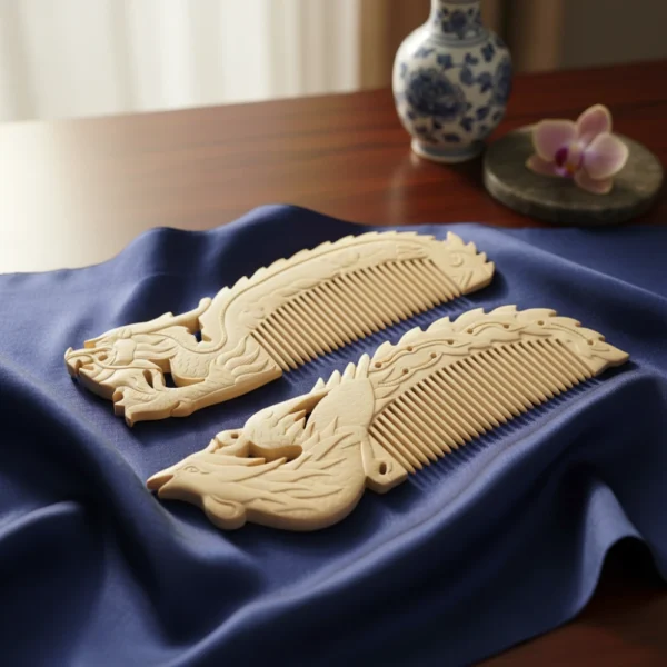 Natural Boxwood Hair Comb