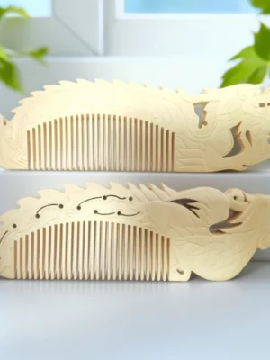Natural Boxwood Hair Comb