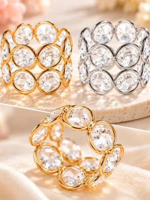 Crystal Decorative Ring Details