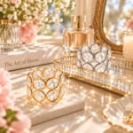 1PCS Crystal Decorative Ring –  for Crafts & Home Decor