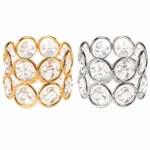 1PCS Crystal Decorative Ring –  for Crafts & Home Decor