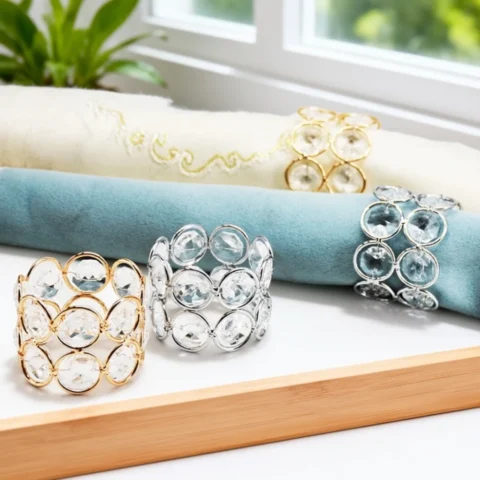 Crystal Decorative Ring – for Crafts & Home Decor