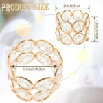 Crystal Decorative Ring –  for Crafts & Home Decor