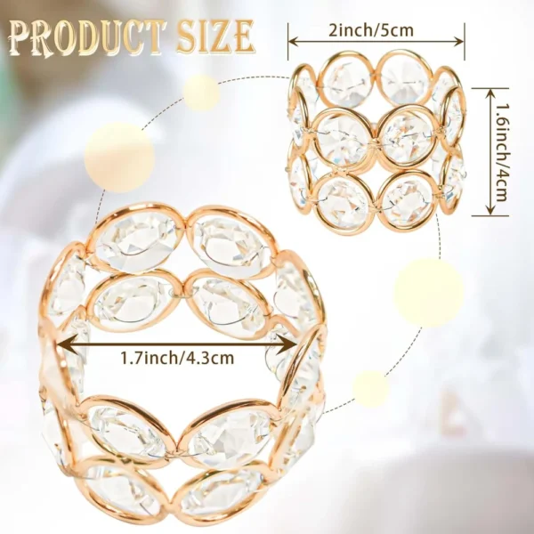 Crystal Decorative Ring –  for Crafts & Home Decor