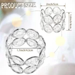 Crystal Decorative Ring –  for Crafts & Home Decor