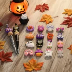 Halloween Silicone Beads for Pens