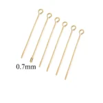 Stainless Steel Open Eye Pins for Jewelry Making