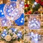 20PCS Non-Blinking LED Lights for Holiday & Party Decorations