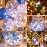20PCS Non-Blinking LED Lights for Holiday & Party Decorations