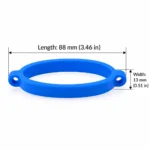 Portable Water Cup Hanging Rope Loop Silicone Ring
