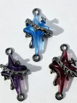 Double Star Pendant