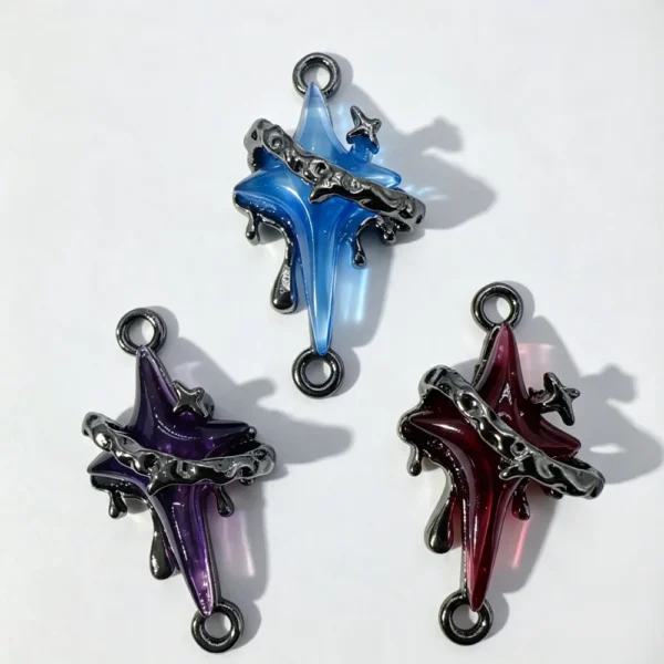 Double Star Pendant