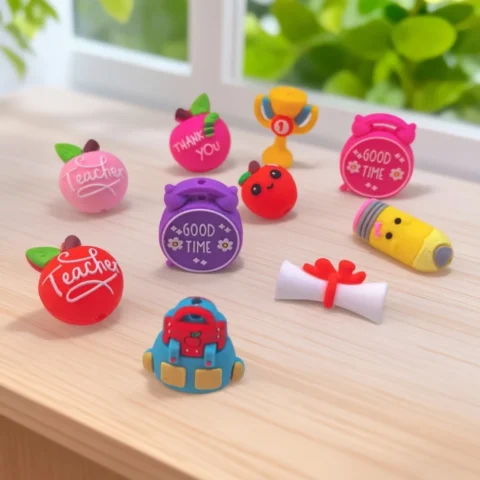 Teacher Theme Focal Beads
