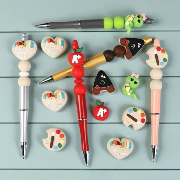 Teacher Theme Focal Beads