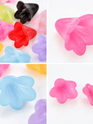 Acrylic Flower Beads Details