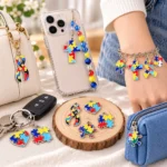 16 PCS Autism Awareness Puzzle Charms – Mixed Alloy Pendants