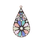 Flower Pendant Charm – DIY Jewelry Making Accessory