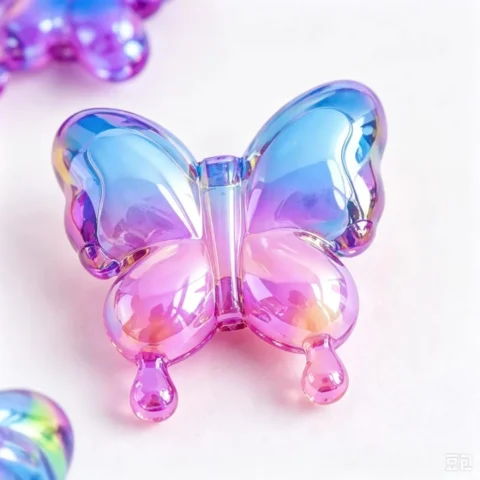 gradient-acrylic-butterfly-beads-detail