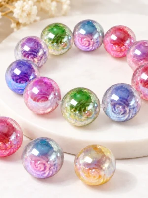 16mm Resin Rose Beads Use