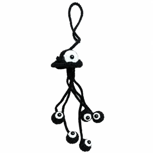 Handmade Crochet Eyeball Hanging Charm