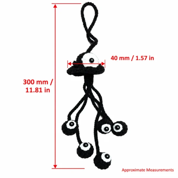 Handmade Crochet Hanging Charms – 4 Cute Styles