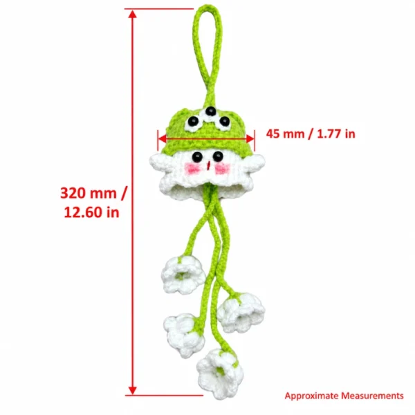 Handmade Crochet Hanging Charms – 4 Cute Styles