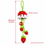 Handmade Crochet Hanging Charms – 4 Cute Styles