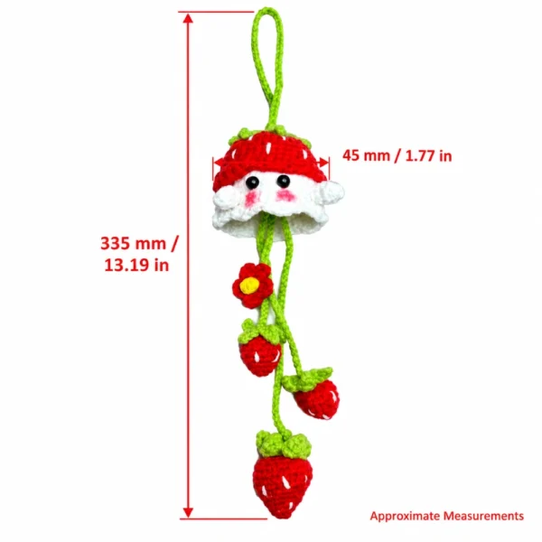 Handmade Crochet Hanging Charms – 4 Cute Styles