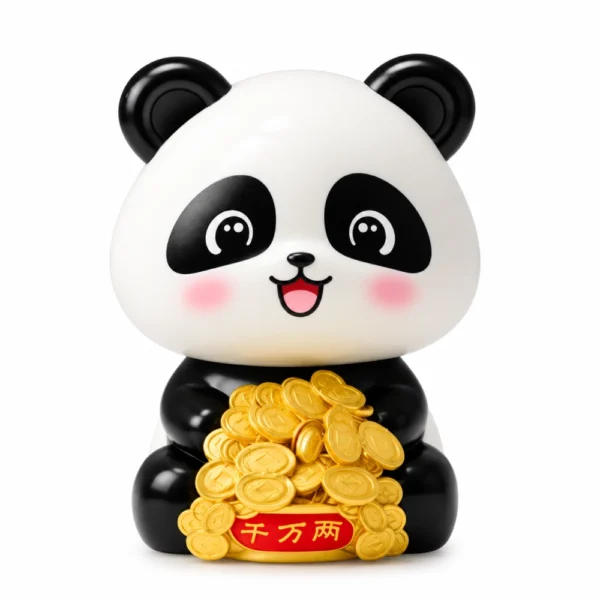 Cute Nodding Panda Figurines – 3 Styles